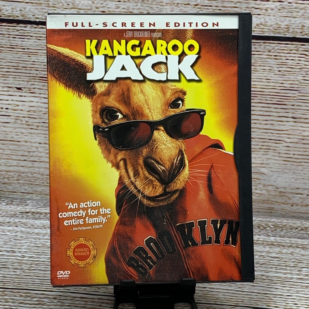 Kangaroo Jack [2003 Full Screen Edition‎ DVD] Jerry Bruckheimer Action Comedy